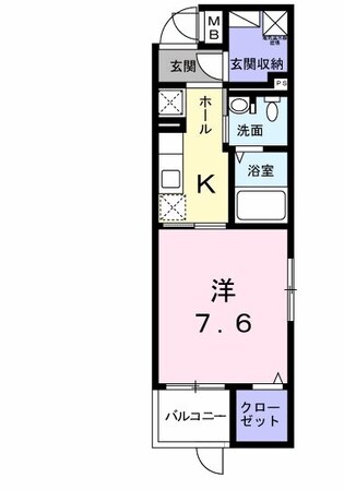 パラダイスバレーの物件間取画像